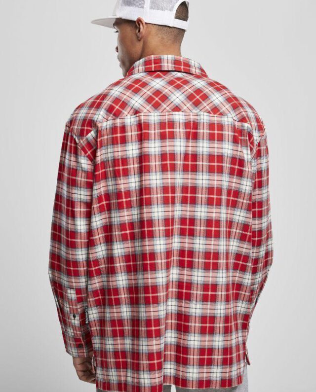 SOUTHPOLE CHECK WOVEN SHIRT SP067 SP RED - SOUTHPOLE
