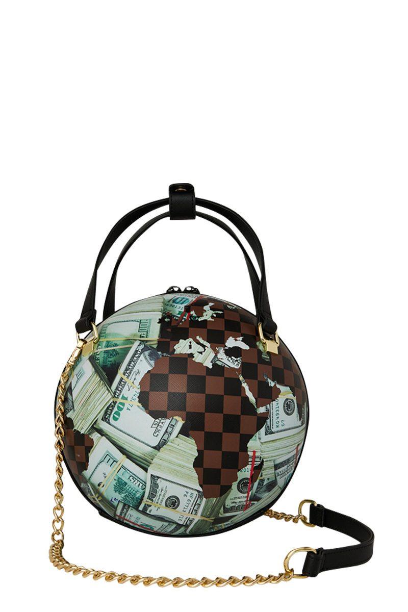 SPRAYGROUND MONEY BANKS HANDBAG B9560 diameter 24cm