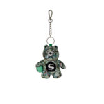 SPRAYGROUND MONEY BANKS BEAR KEYCHAIN K9596 7.5 cm x 9 cm x 3.8 cm