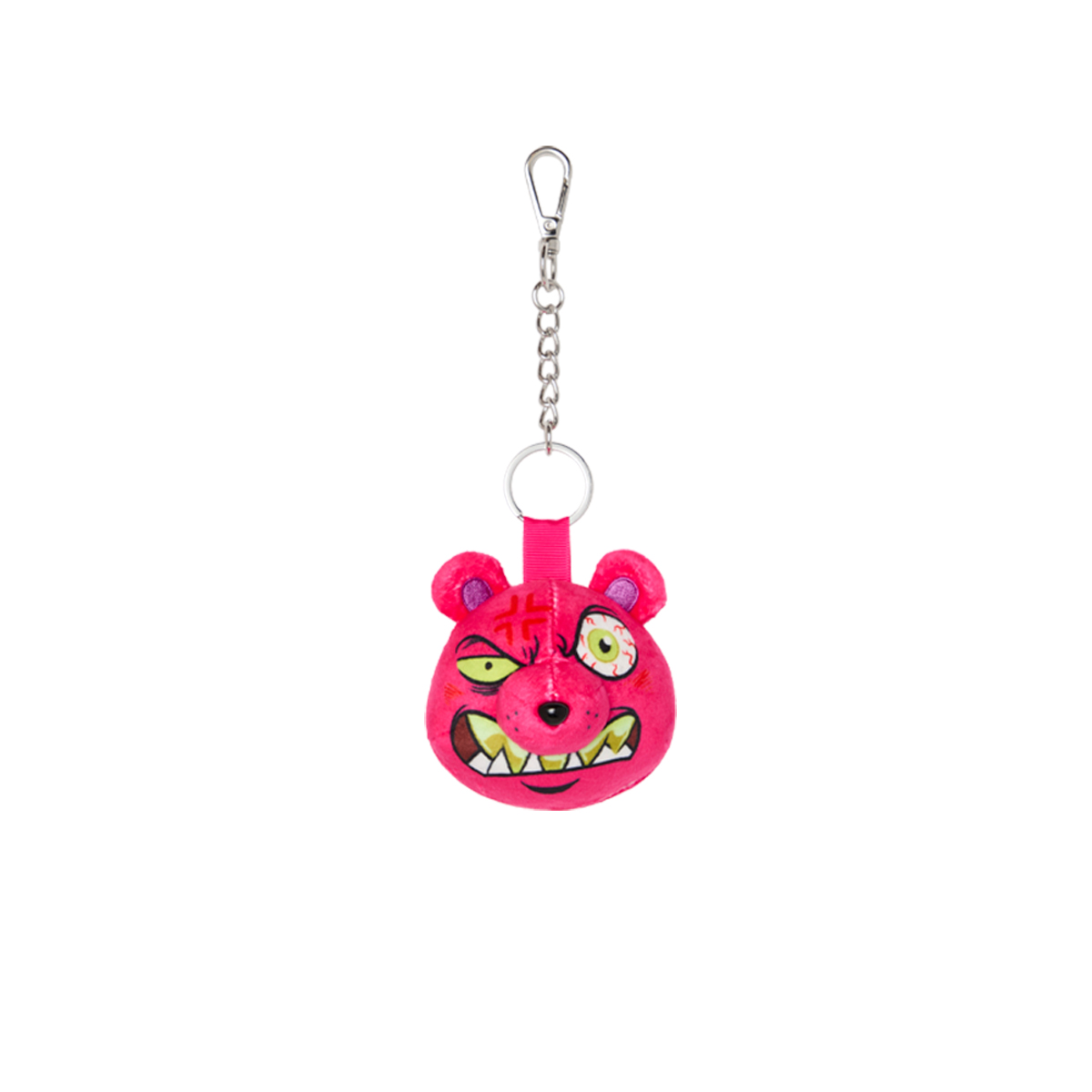 SPRAYGROUND-MPRELOK-Z719_1__1_.jpg SPRAYGROUND MONSTER BEAR HEAD KEYCHAIN Z719 7.5 cm x 9 cm x 3.8 cm - Image 1