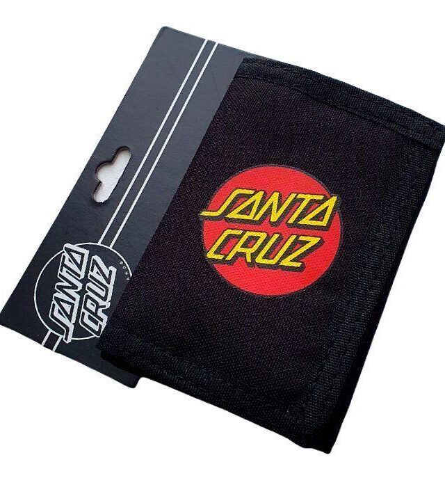 SANTA CRUZ CLASSIC DOT WALLET BLACK