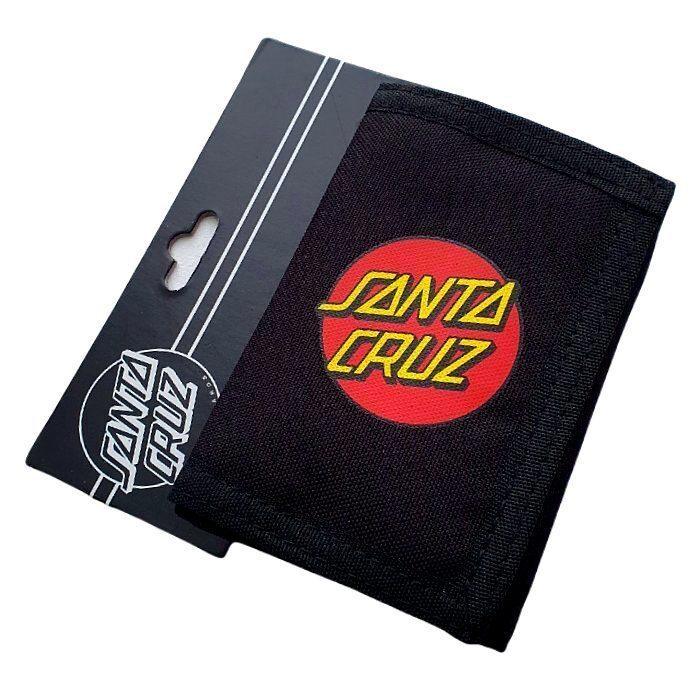 SANTA CRUZ CLASSIC DOT WALLET BLACK