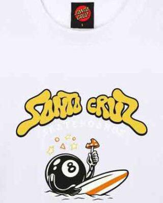 Santa Cruz Winkowski Surf Front T-Shirt White SCA-TEE-12118 - SANTA CRUZ