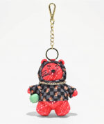 SPRAYGROUND DIABLO SCRIBBLE BEAR KEYCHAIN K9601 7.5 cm x 9 cm x 3.8 cm