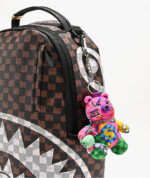 SPRAYGROUND WILD WTF BEAR KEYCHAIN K9592 7.5 cm x 9 cm x 3.8 cm - Image 2