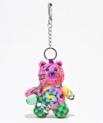 SPRAYGROUND WILD WTF BEAR KEYCHAIN K9592 7.5 cm x 9 cm x 3.8 cm
