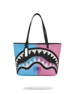 SPRAYGROUND SHARK CENTRAL COTTON CANDY SPLIT TOTE T9376 55,8 x 17,8 x 34,3 cm