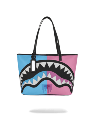 SPRAYGROUND SHARK CENTRAL COTTON CANDY SPLIT TOTE T9376 55,8 x 17,8 x 34,3 cm