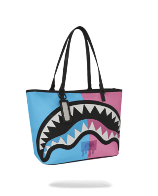 SPRAYGROUND SHARK CENTRAL COTTON CANDY SPLIT TOTE T9376 55,8 x 17,8 x 34,3 cm - SPRAYGROUND