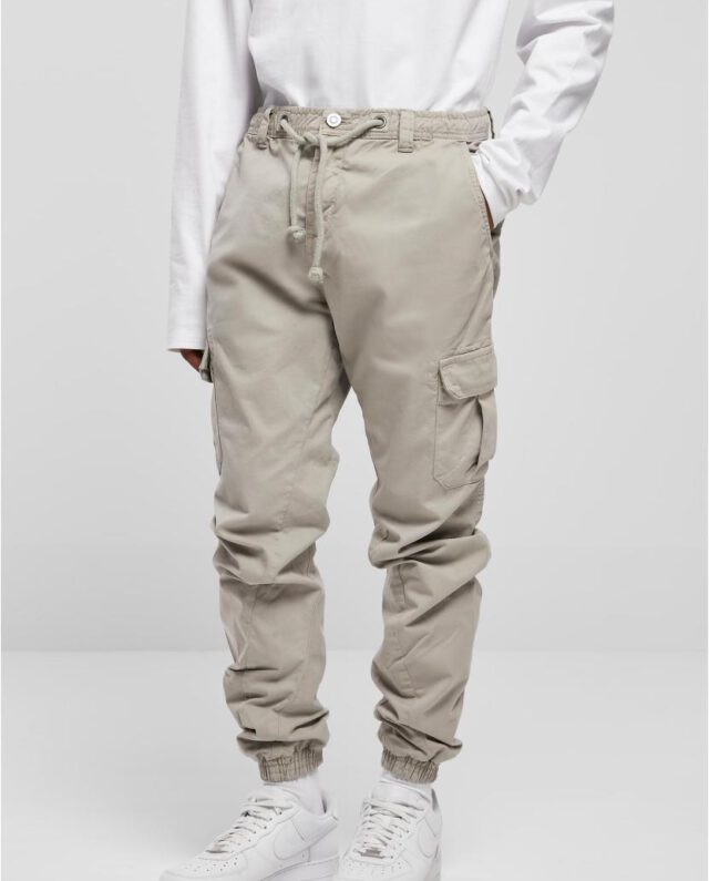 URBAN CLASSICS CARGO JOGGING PANTS TB1268 WOLF GREY - UrbanClassics