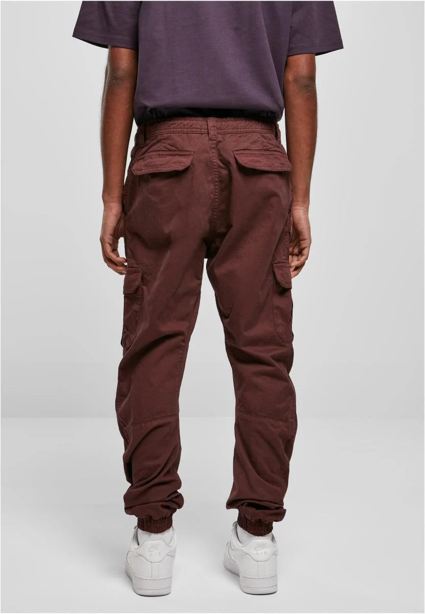 URBAN CLASSICS CARGO JOGGING PANTS TB1268 CHERRY - Image 3