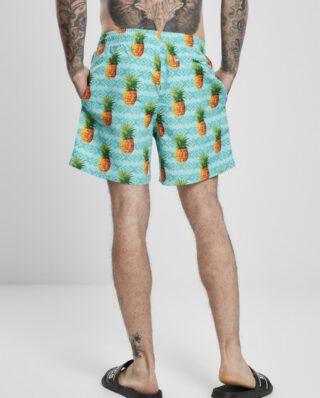 Urban Classics TB2679 Pattern Swim Shorts pineapple aop - UrbanClassics