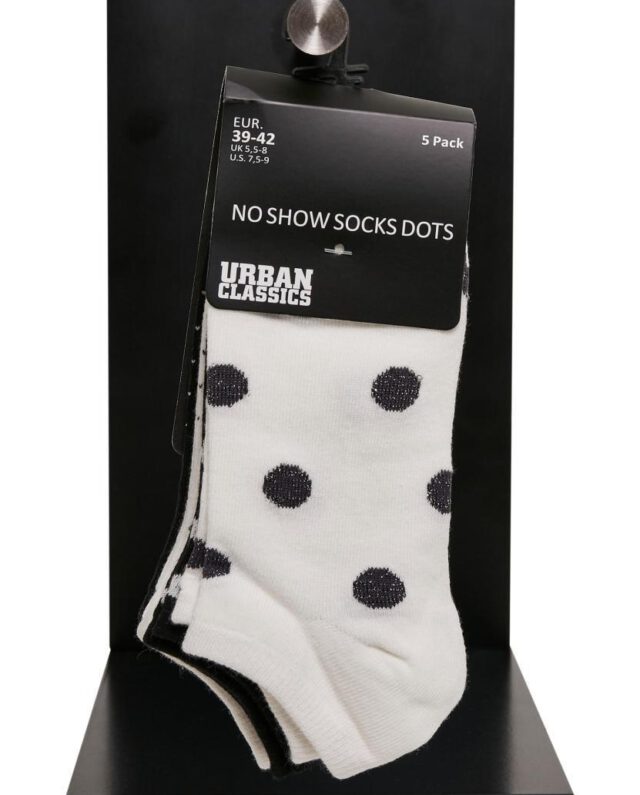 Urban Classics No Show Socks Dots 5-Pack TB3602 - UrbanClassics