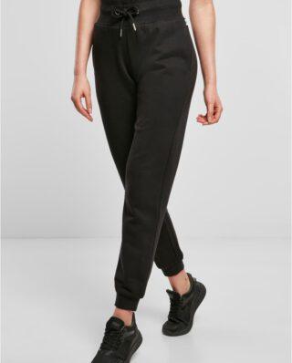 Urban Classics Ladies Organic High Waist Sweat Pants Black TB4086 - UrbanClassics