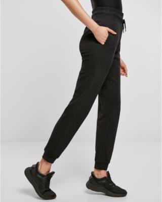 Urban Classics Ladies Organic High Waist Sweat Pants Black TB4086 - UrbanClassics
