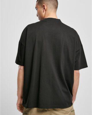URBAN CLASSICS Oversized Mock Neck Tee Black TB4409 - UrbanClassics