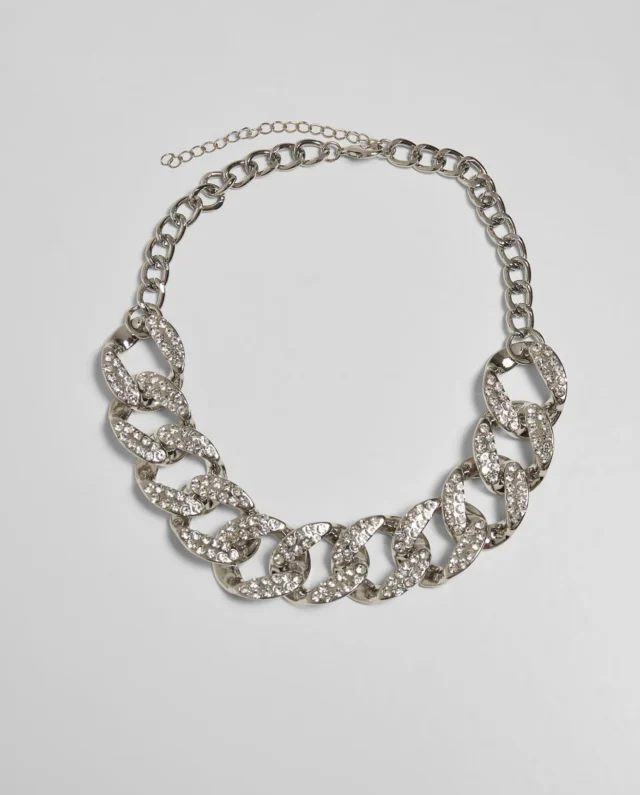Urban Classics Statement Necklace Silver TB4822 - UrbanClassics
