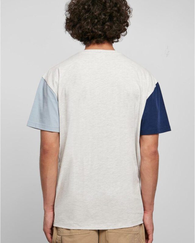 Urban Classics Organic Oversized Colorblock Tee lightgrey TB4959 - UrbanClassics