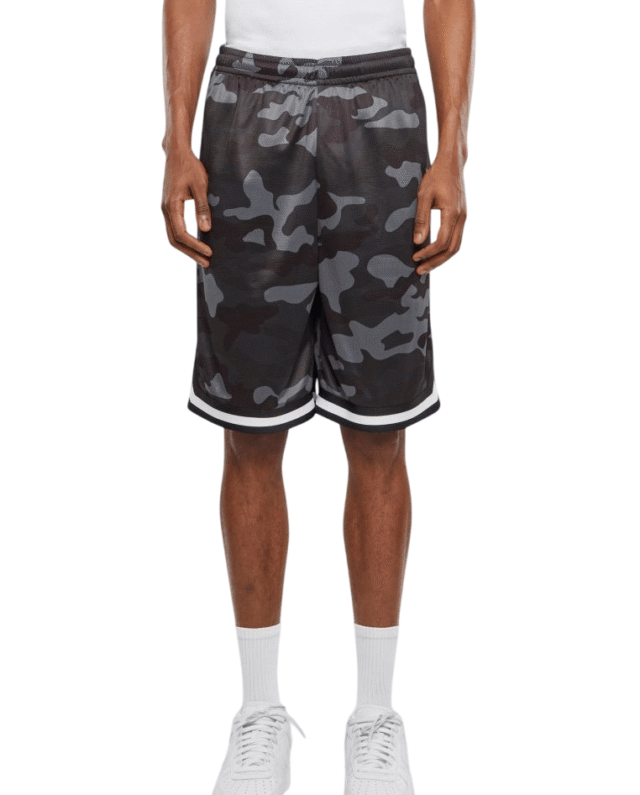 Urban Classics Mesh AOP Shorts DarkCamo TB6666