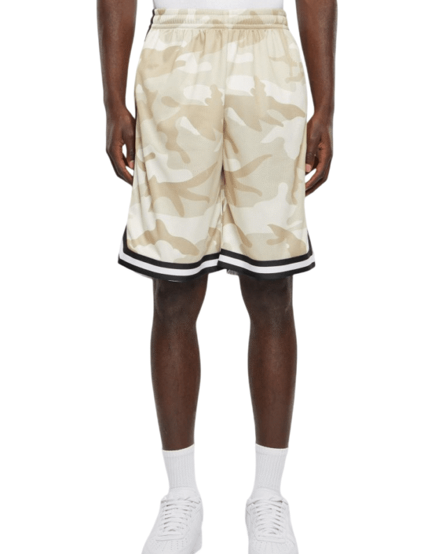 Urban Classics Mesh AOP Shorts SimpleSandCamo TB6666