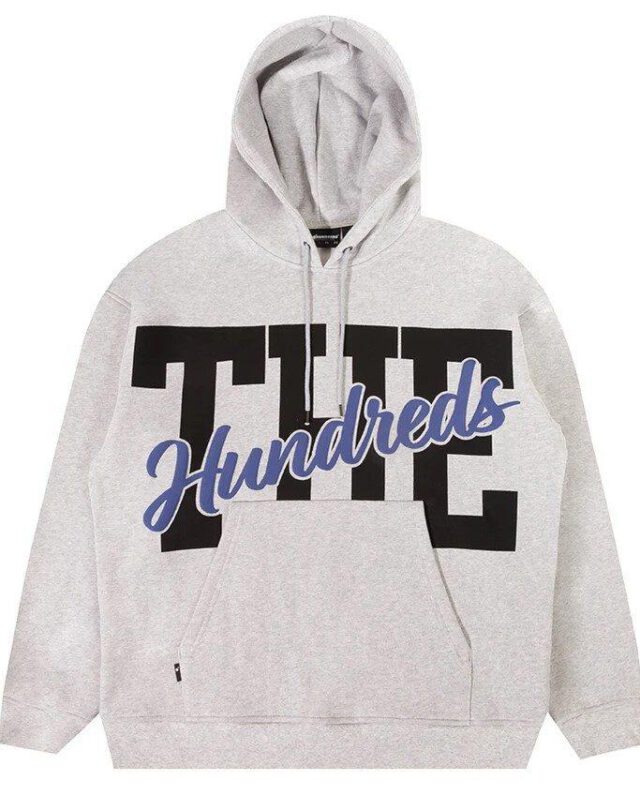 The Hundreds The Pullover Ash Heather HUNT24F202005 324