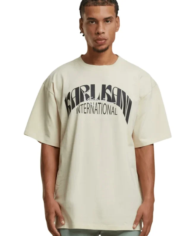 KARL KANI SIGNATURE INTERNATIONAL T-SHIRT BEIGE KM252-052-3