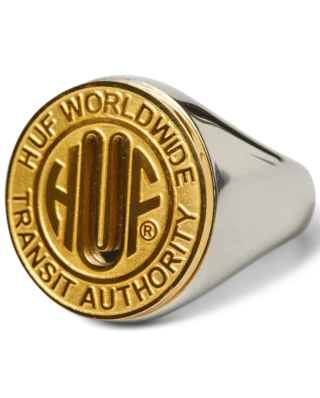 Huf Token Signet Ring Gold 25.4 MM AC01113-GOLD-O/S - HUF