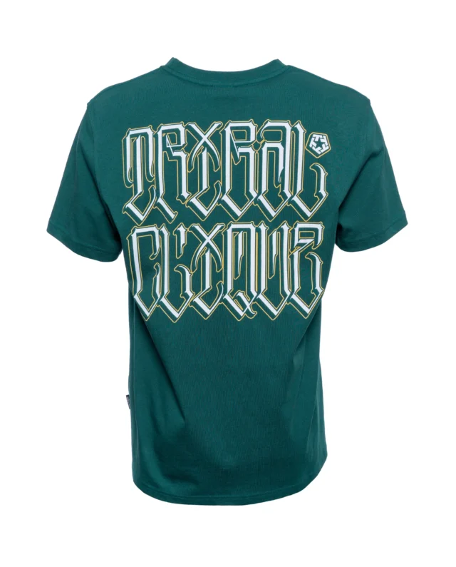 TR3059-darktealBack Tribal Chivo T-Shirt dark teal TR3059-411 - Tribal