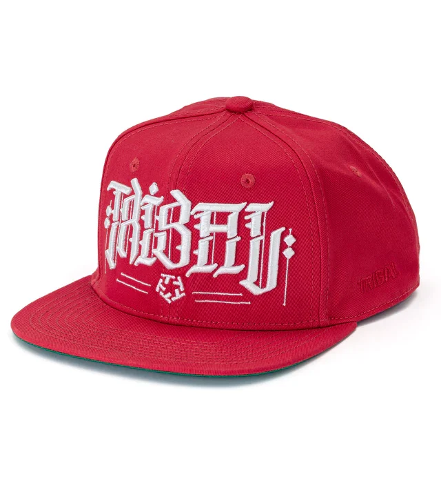 TRIBAL GEAR X SWEYDA SNAPBACK CAP RED TR9504-025