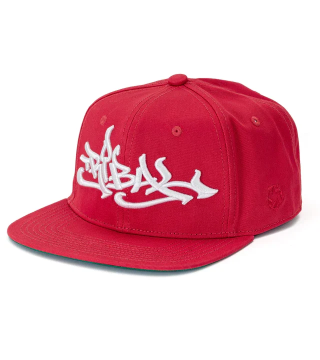 Tribal Classic Logo Snapback Cap Red TR9509-025