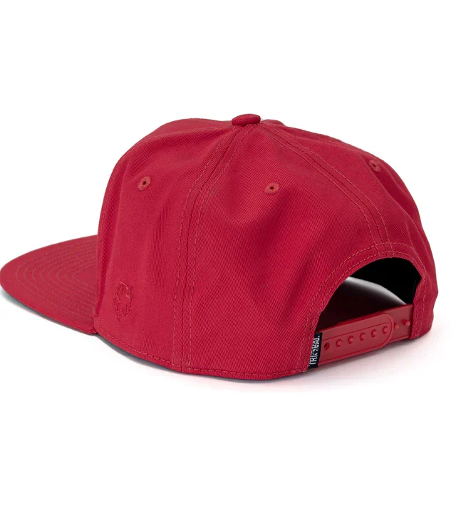Tribal Classic Logo Snapback Cap Red TR9509-025 - Tribal