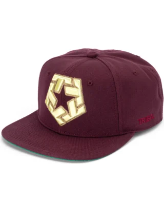 Tribal 3d T-star Snapback Cap Morroco Maroon TR9519-073
