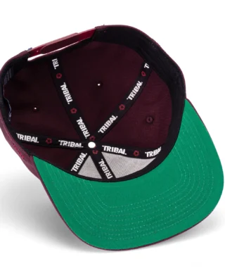 Tribal 3d T-star Snapback Cap Morroco Maroon TR9519-073 - Tribal