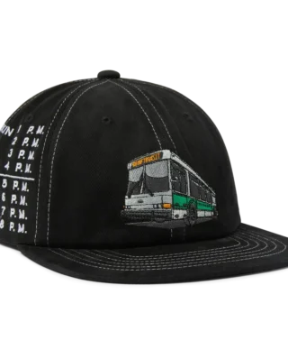 HUF Transport Connection Snapback Hat Black HT00886_BLACK