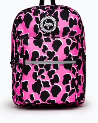 HYPE PINK & BLACK OUTLINE ANIMAL UTILITY BACKPACK 44cms x 31cms x 17cms TWLG-861