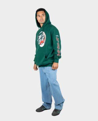 TYII SANTA CRUZ POKE BALL DOT HOODIE GREEN SCA-HDY-5985 - SANTA CRUZ