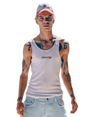 Homeboy Tank Top ACHSEL H. White 01TS4001-11 - HOMEBOY
