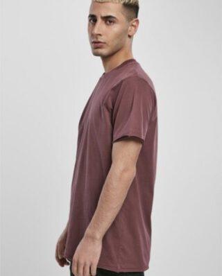 Urban Classics  T-Shirt Basic Open Edge Pigment Dyed cherry TB3926