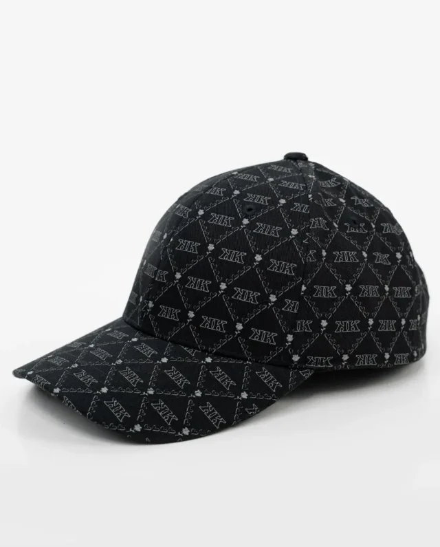 KARL KANI KK MONOGRAM BASEBALL CAP BLACK KA251-004-1