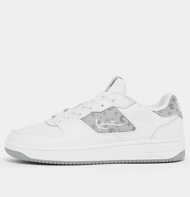 Karl Kani Shoes Kani 89 Logo GS White/Grey KKFWM000415 - KARL KANI