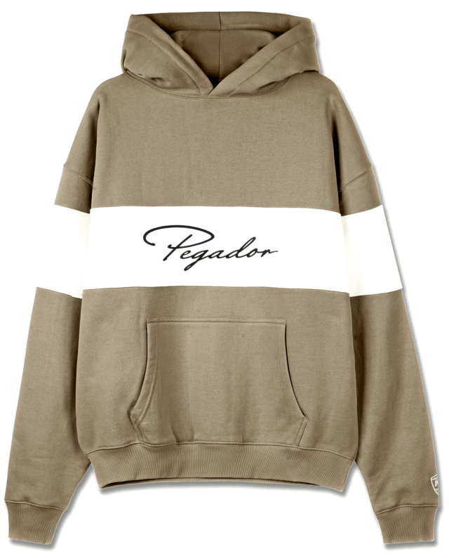 PEGADOR VOLOS OVERSIZED HOODIE WASHED FLINT GREY PGDR-6563-635