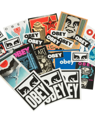 OBEY STICKER PACK 7 100270035-AST - Obey