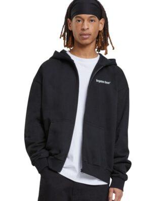 Forgotten Faces Flowered Skull Heavy Oversize Zip Hoodie FOF0138-00007
