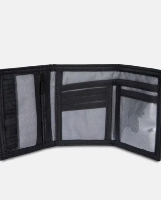 SANTA CRUZ MONO LINED OVAL DOT WALLET GREY O/S 8 x 12 x 4 cm SCA-MNY-0143 - SANTA CRUZ