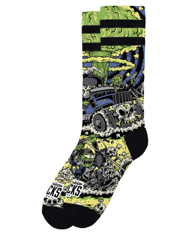 American Socks Wasteland Mid High Signature AS517