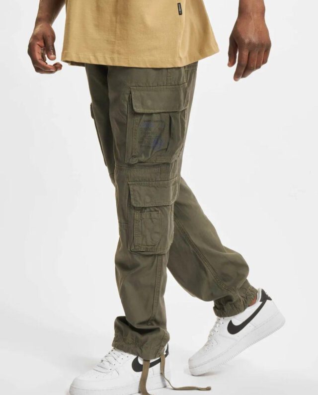 BRANDIT PURE SLIM FIT TROUSERS OLIVE 1016.1 - Brandit