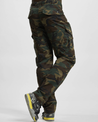 BRANDIT ADVEN SLIM FIT TROUSER WOODLAND CAMO 9470.10 - Brandit