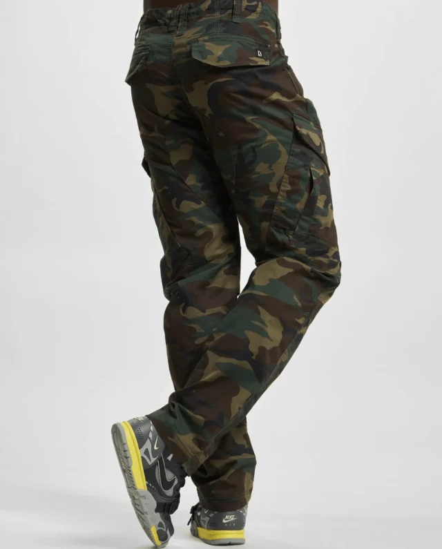 BRANDIT ADVEN SLIM FIT TROUSER WOODLAND CAMO 9470.10 - Brandit