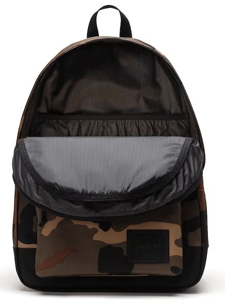 HERSCHEL CLASSIC XL BACKPACK VARSITY WOODLAND CAMO 11546-07117-OS 17.75"(H) x 12.75"(W) x 6.50"(D), 30.0L - Image 2