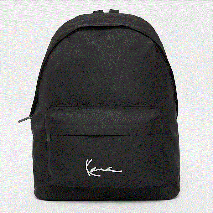Karl Kani Signature Essential Backpack Black KA-BG011-001-01 18.0'' X 12.5" X 4.5 "